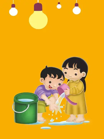 Senangnya Bisa Wudhu Sendiri