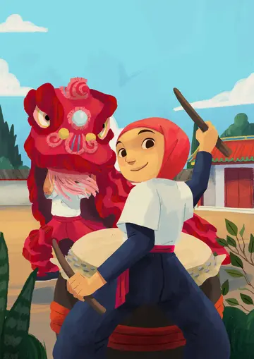 Menari Bersama Singa Merah