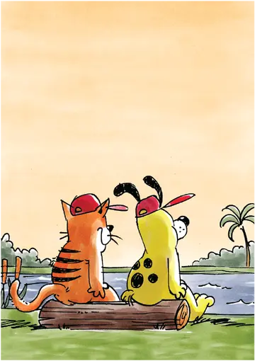 Kucing, Asu, lan Topi