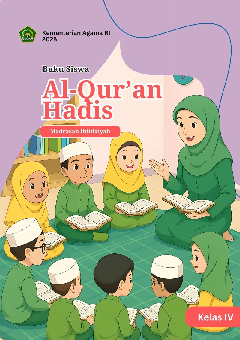 Al-Qur’an Hadis MI Kelas IV (2025)