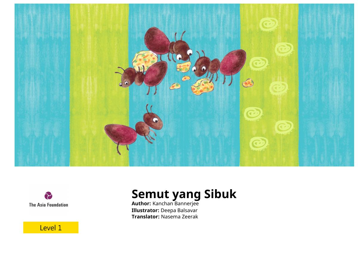Semut yang Sibuk
